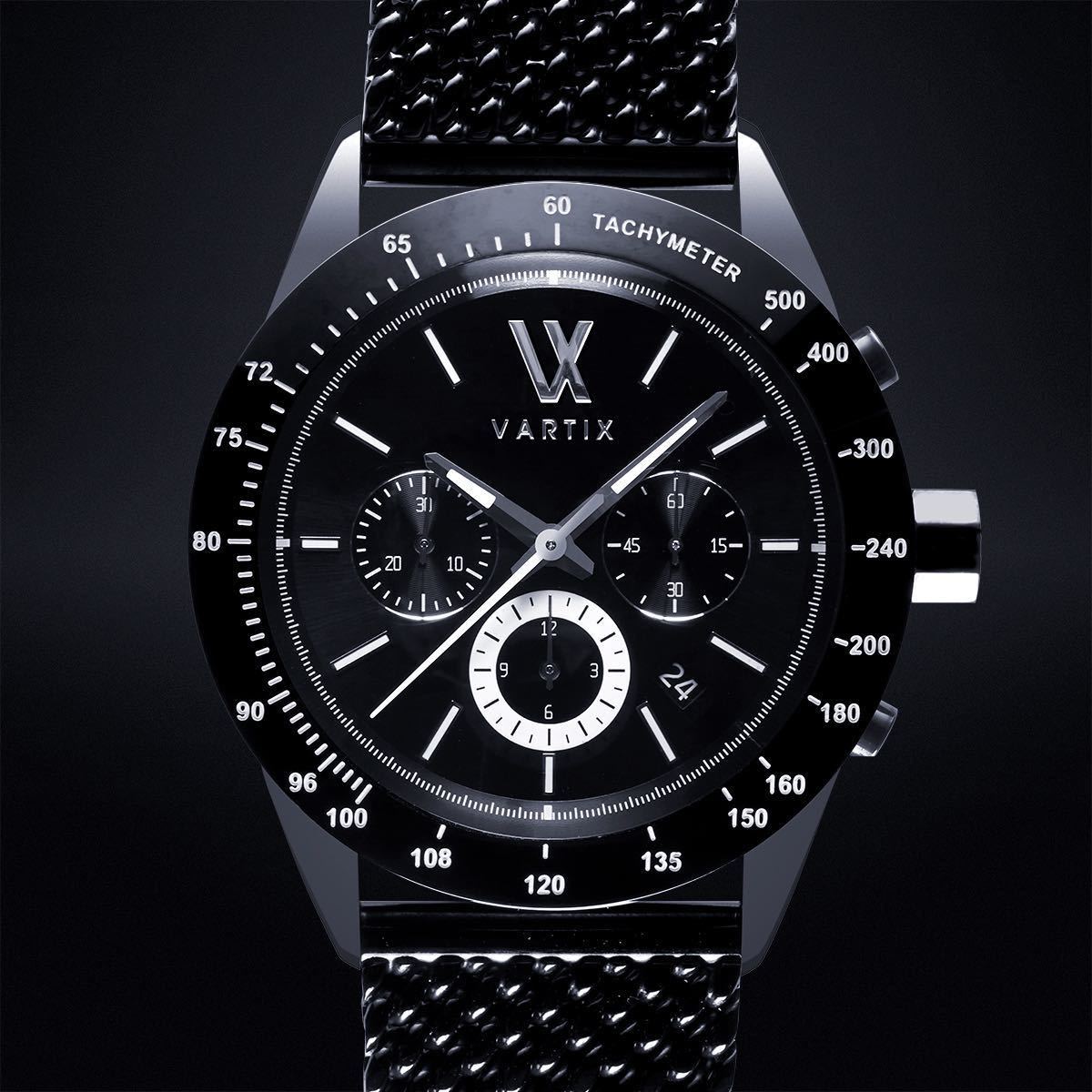 VARTIX ヴァンサンカン 機械式腕時計 クロノグラフ_画像5