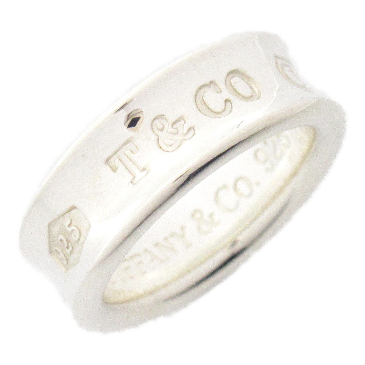 TIFFANY＆CO ティファニー リング・指輪 1837 リング ミディアム シルバー系 シルバー925 中古 ユニセックス