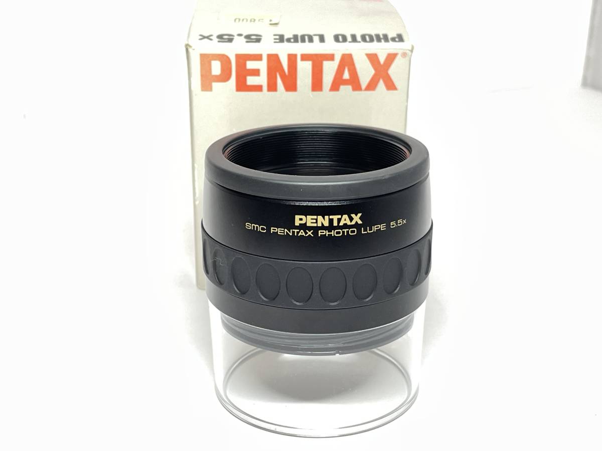 極上品 ペンタックス PENTAX SMC PHOTO LUPE 5.5X_画像1