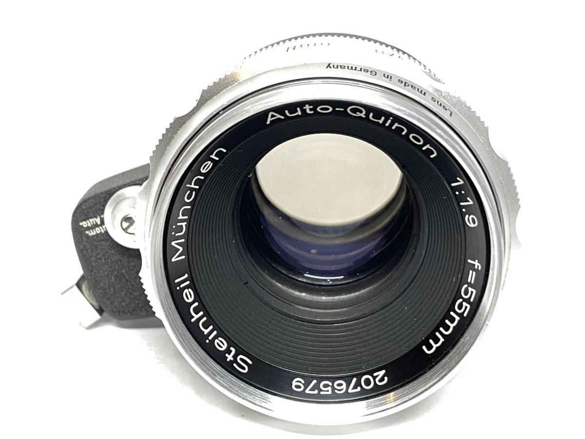 希少品 Steinheil Munchen Auto-Quinon 55mm F1.9 Exakta 希少品 Steinheil Munchen Auto-Quinon 55mm F1.9 Exakta