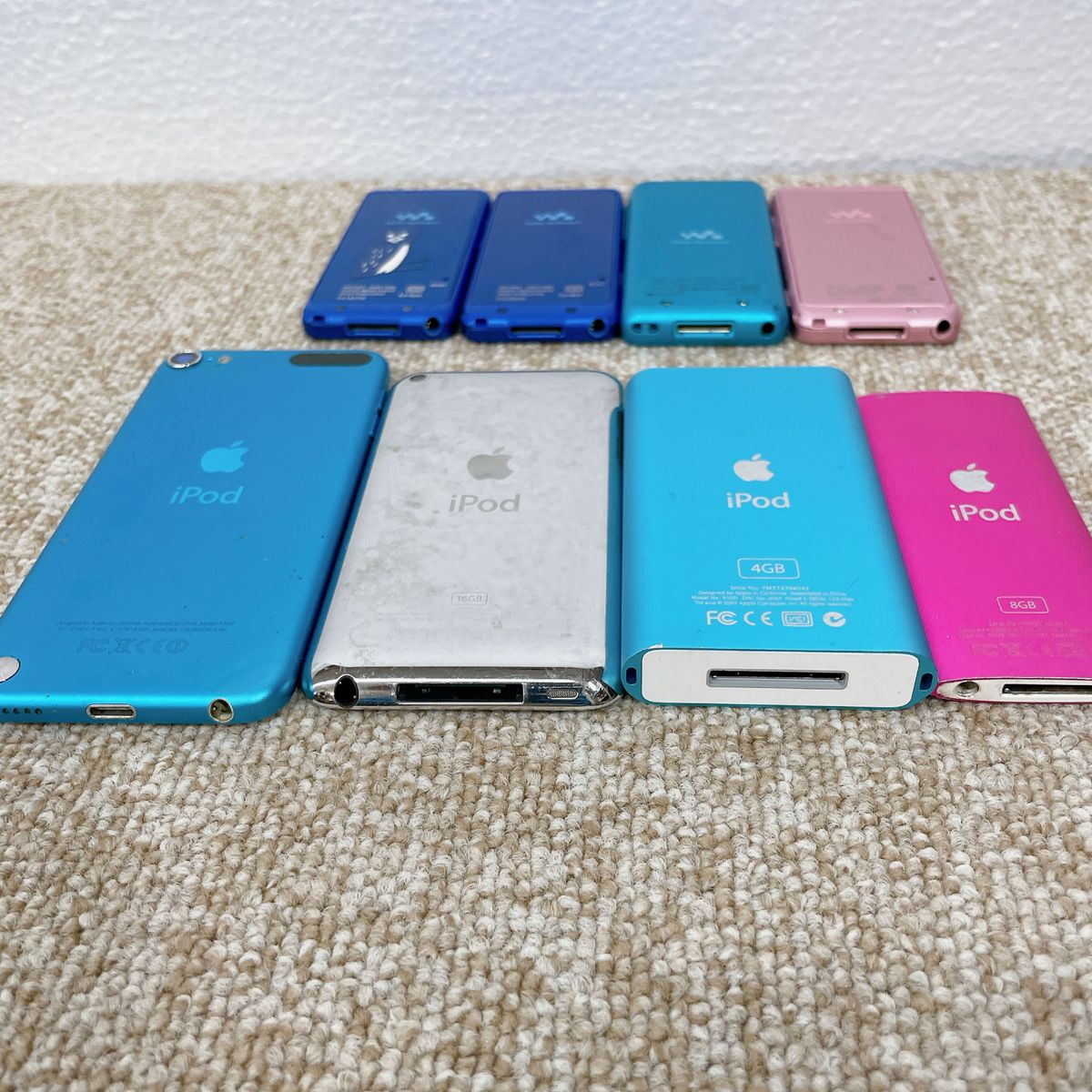 Apple iPod 4点 / SONY WALKMAN 4点 全8点まとめ売|Yahoo Apple iPod 4点 / SONY WALKMAN 4点 全8点まとめ売|Yahoo