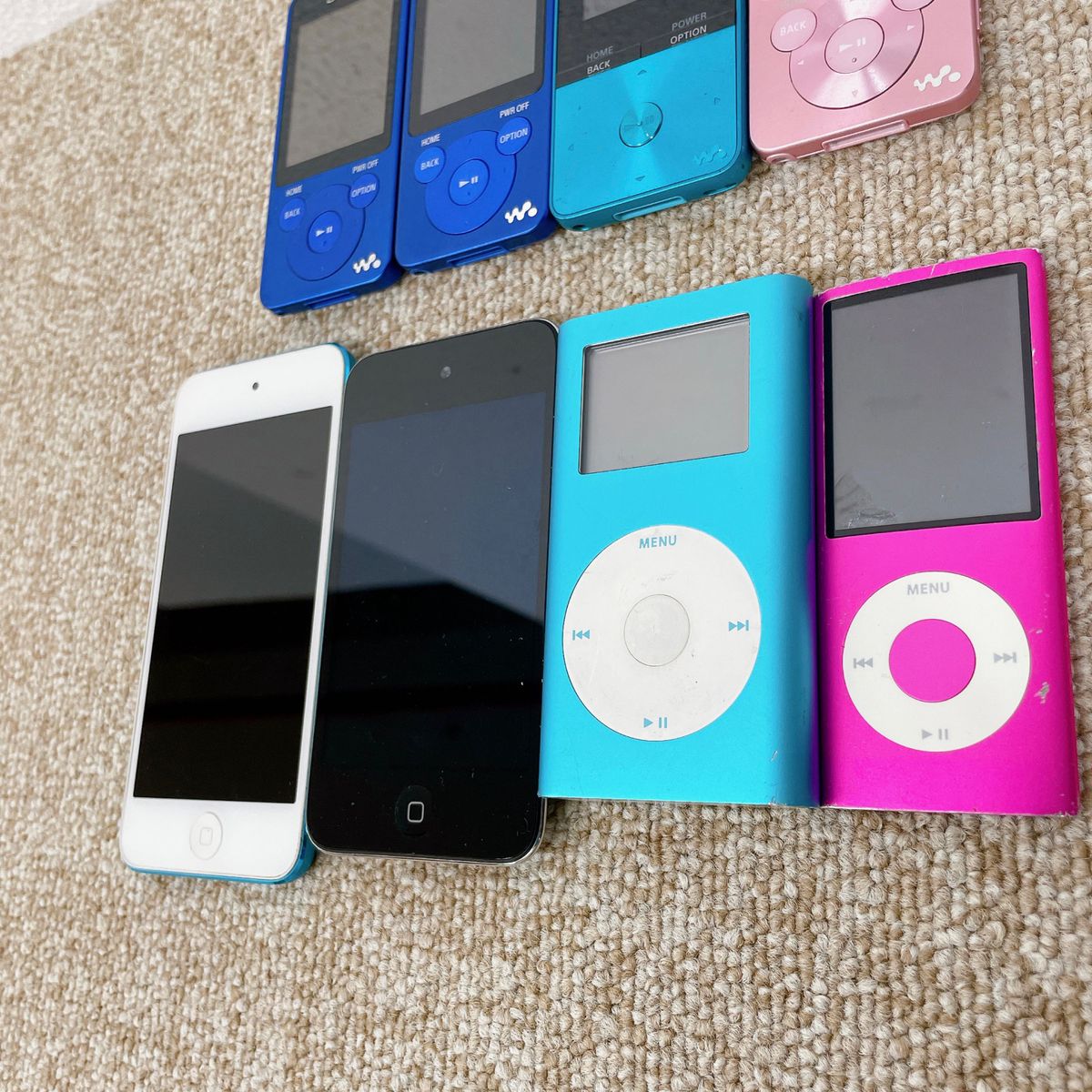 Apple iPod 4点 / SONY WALKMAN 4点 全8点まとめ売|Yahoo Apple iPod 4点 / SONY WALKMAN 4点 全8点まとめ売|Yahoo