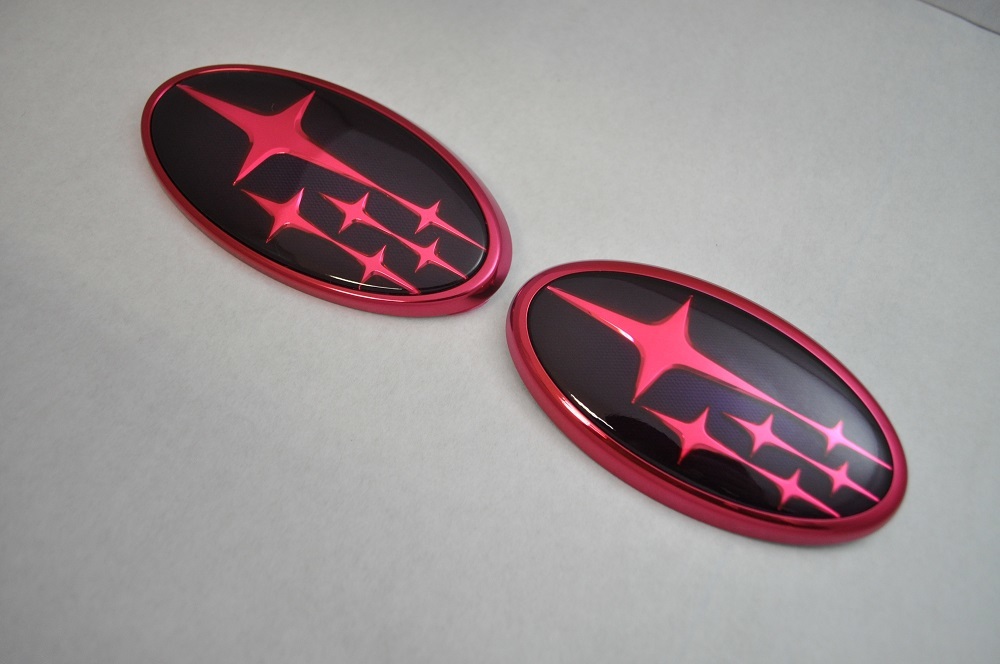  color emblem free shipping ZC6 BRZ red front / rear 2 point set previous term or latter term original plating 