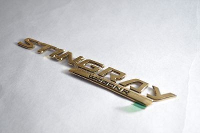  цвет эмблема бесплатная доставка MH23 stingray stingray Logo Gold машина детали оригинальная металлизация 