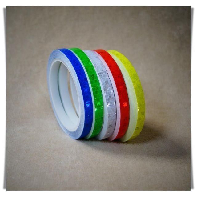 反射テープ　【緑】１巻　蛍光テープ　リフレクター　新品　10mm×8m_画像2