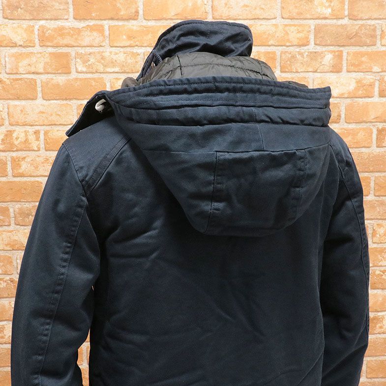 1円/秋冬/G-STAR RAW/XXSサイズ/訳 ミリタリー ブルゾン VODAN CABAN HDD PADDED JKT D11036-9469-7159 中綿 新品/紺/ネイビー/ga356/_画像2