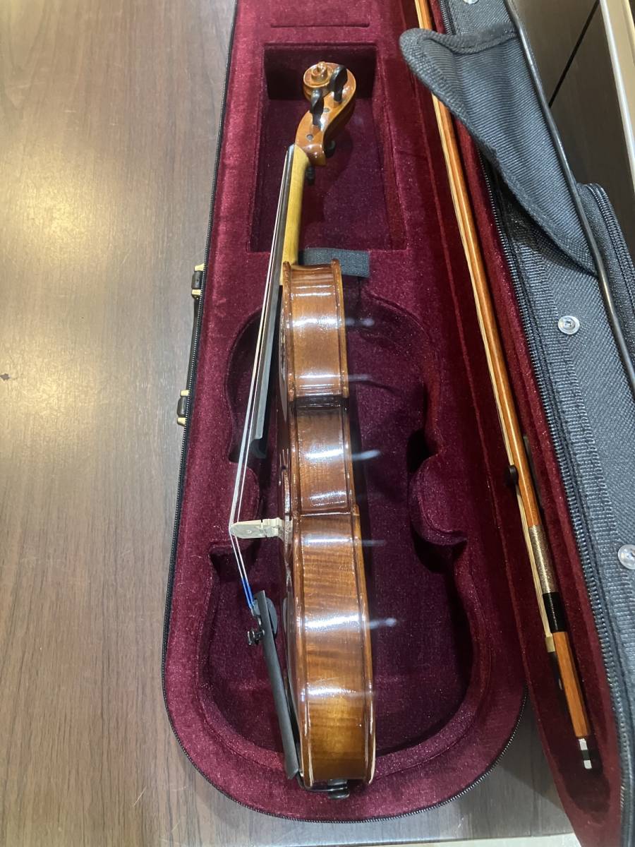 バイオリン【楽器店出品】チェコ製 Antonius Stradivarius. Cremonensis ラベル 　1/2サイズ　完全整備済！オークション限定特別価格！_画像7
