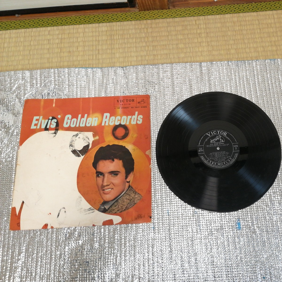 エルヴィス・プレスリー レコード エルヴィス ゴールデン レコード 紙ジャケット ELVIS golden records_画像1