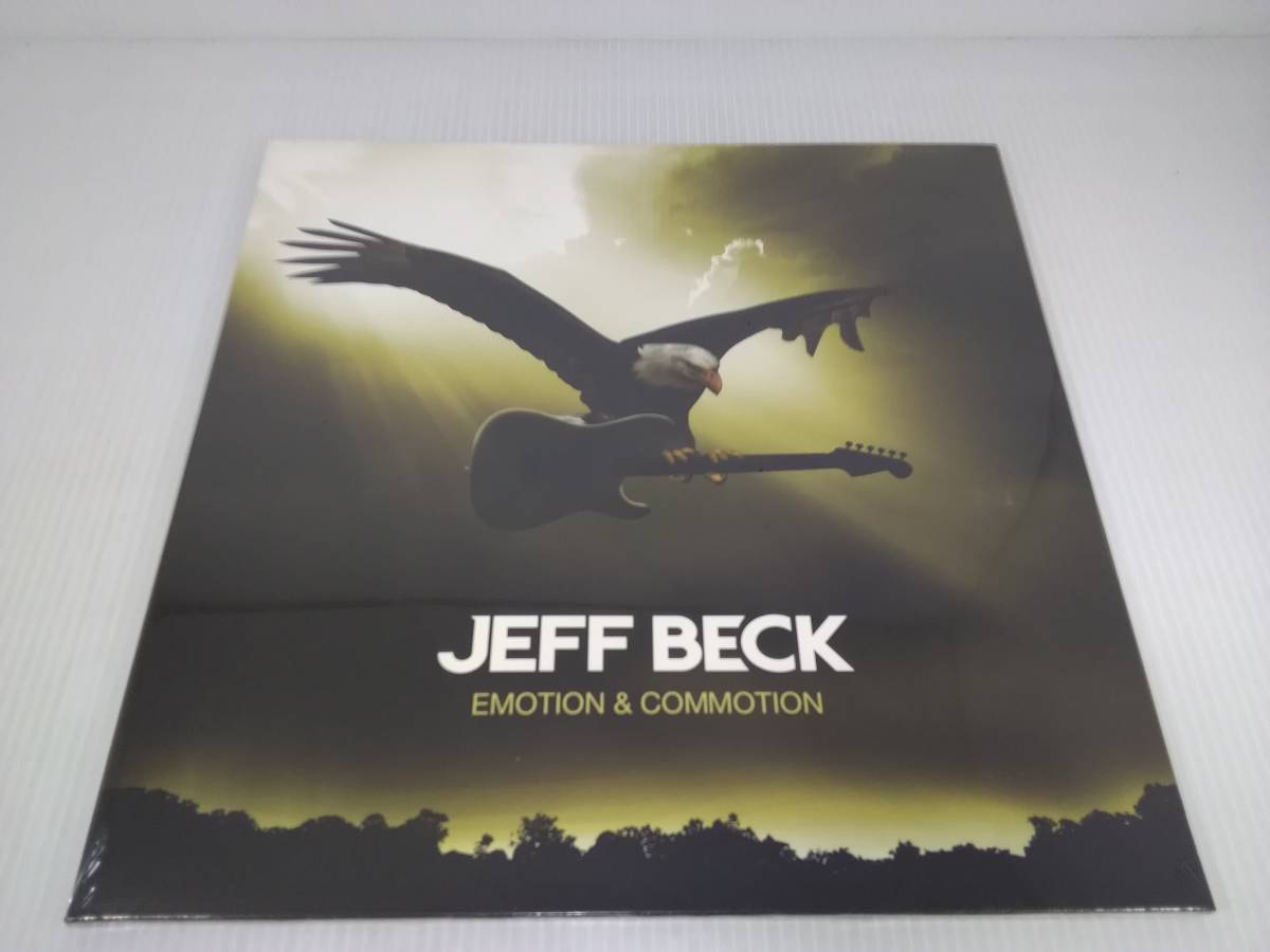 Jeff Beck ジェフベック EMOTION＆COMMOTION LP レコード 輸入盤　日本語表記なし_画像1