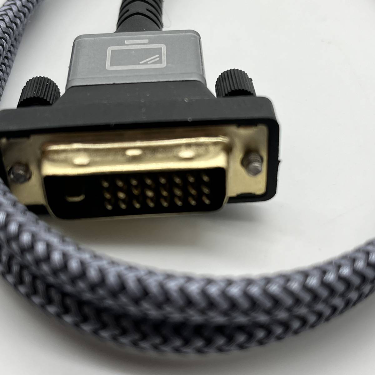 HDMI-DVI 変換ケーブル AKI1911 1M 双方向対応 dvi hdmi 変換 ケーブル 1080P対応 DVI-D オス-HDMI タイプAオス PS4 PS3 TV モニター_画像4