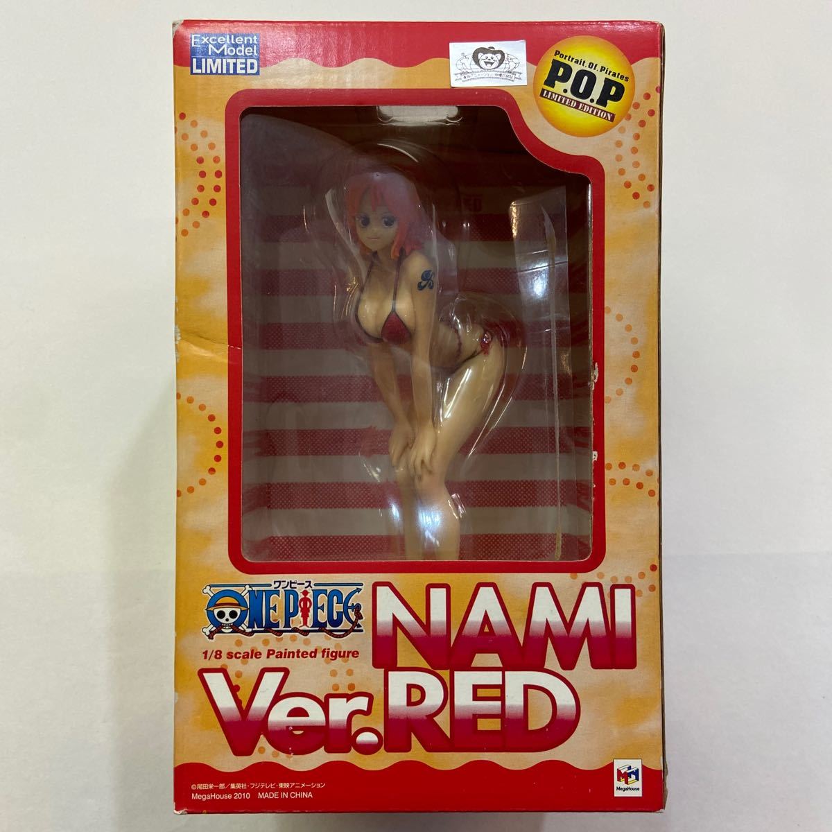 【未開封品】エクセレントモデル LIMITED POP ワンピース　LIMITED EDITION ナミ Ver.RED　フィギュア メガハウス_画像1