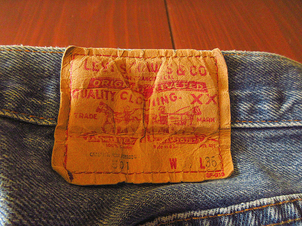 ビンテージ80’s●MADE IN U.S.A. Levi’s 501実寸W82cm●231119j2-m-pnt-jns-w32リーバイス1980sUSA製_画像6