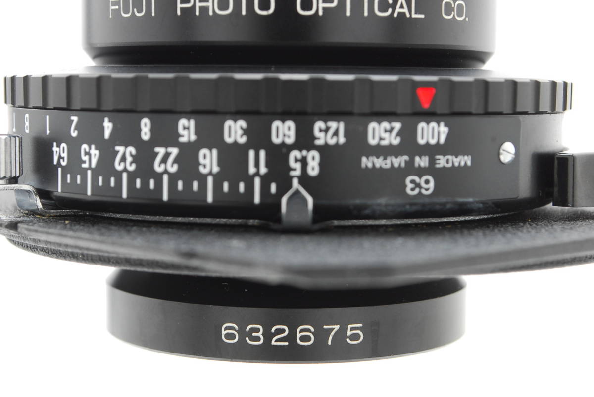フジノン Fujinon C 300mm f8.5 大判カメラ コパルシャッター #503_画像10