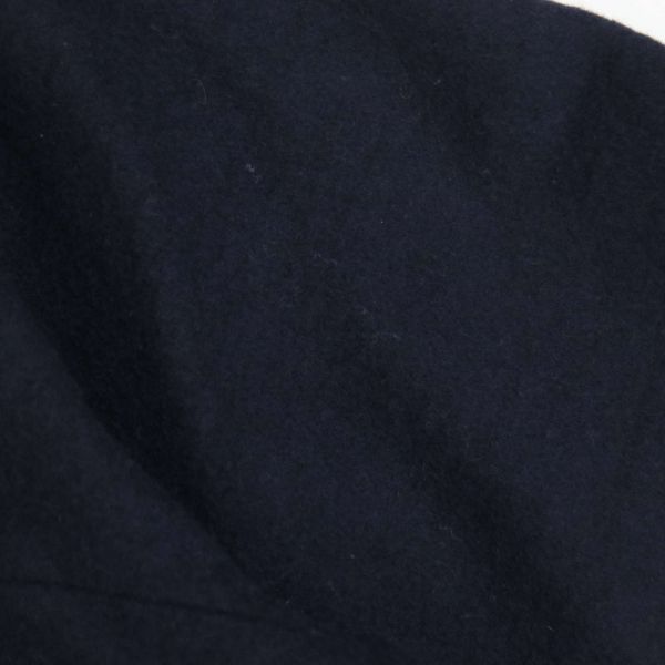 イタリア製★ JIL SANDER ジルサンダー 秋冬 圧縮ウール♪ 半袖 アシンメトリー ワンピース Sz.36　レディース ネイビー　K3T00875_A#E_画像3