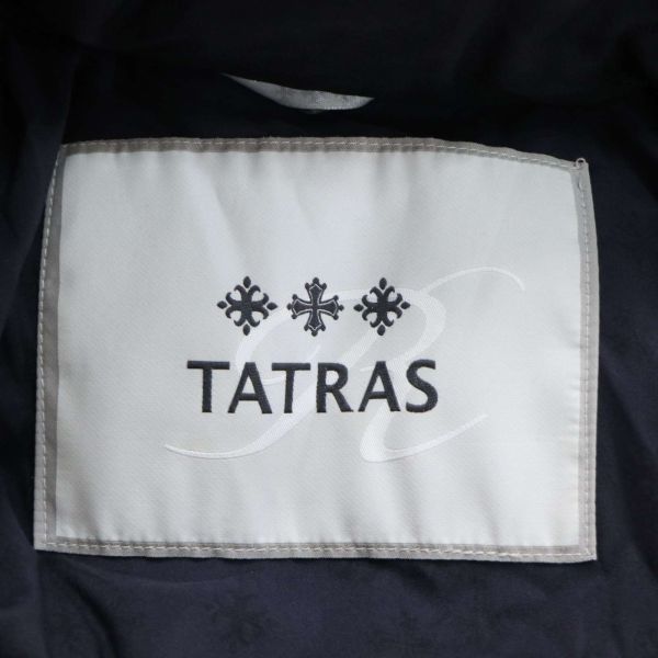 TATRAS タトラス 【SARITOR サリトール】秋冬 ファー付♪ ベルテッド ダウン ジャケット コート Sz.01　レディース ネイビー　K3T01003_B#N_画像5