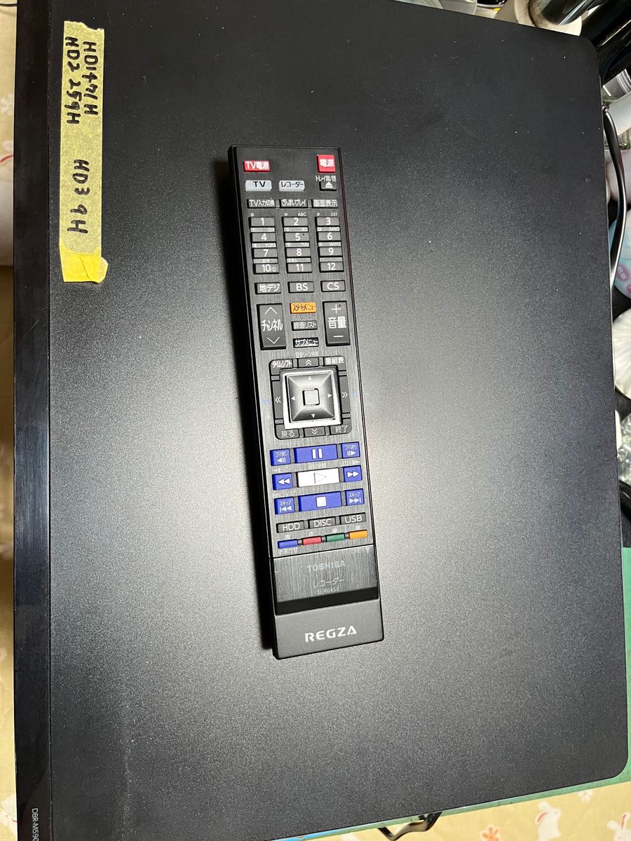 東芝 M590 タイムシフトマシン 全録 ハードディスク交換 内部 東芝 M590 タイムシフトマシン 全録 ハードディスク交換 内部