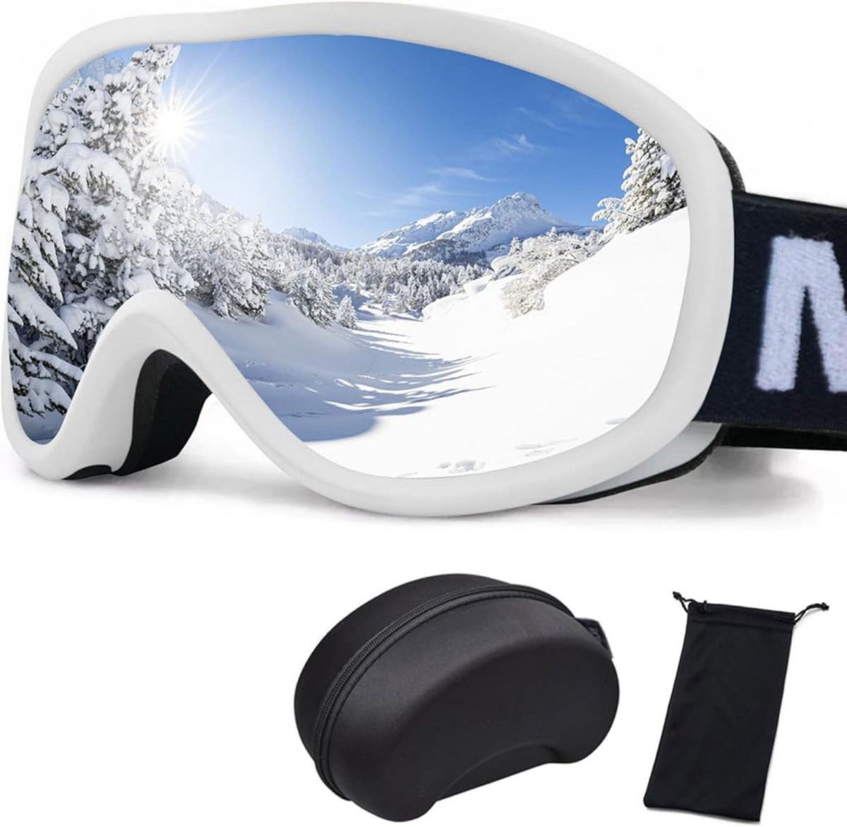 スキーゴーグル 紫外線防止 曇り止め 防塵 防雪 耐衝撃 冬 スキー スノボ