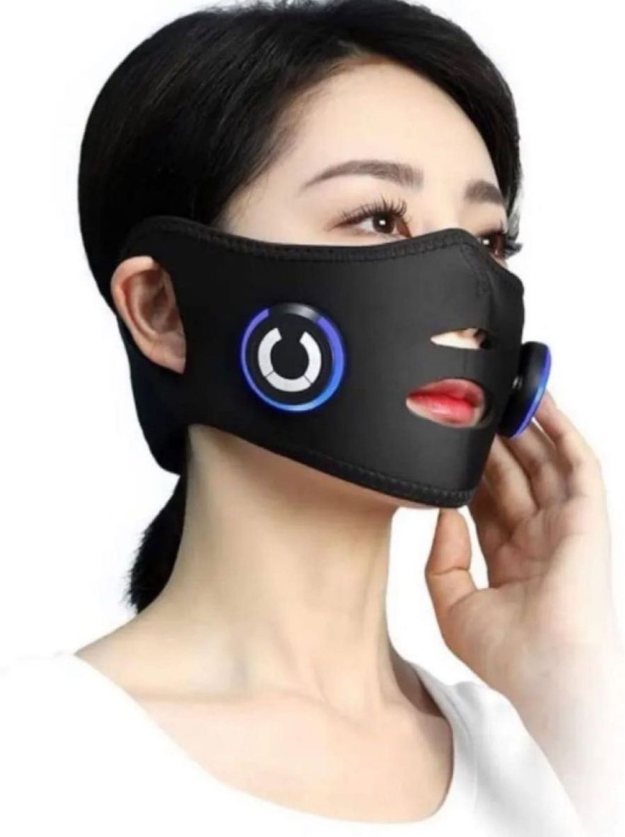 美顔器 EMS V顔 フェイスベルト アイテープ サウナマスク 2種類モード フェイスマスク フェイスライン 美容 プレゼント