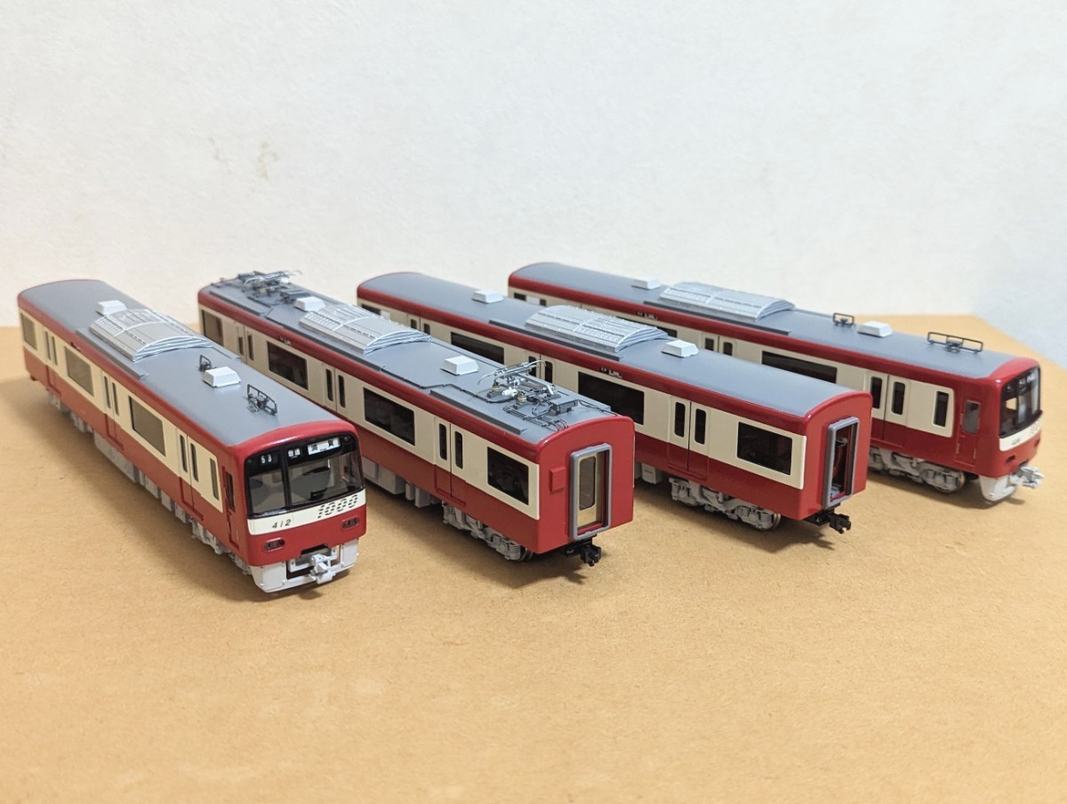 カツミ 京急 新1000形 4両セット 1412編成 第2次車 シーメンスインバーター時代 車両本体のみ・一部訳アリ|代購幫