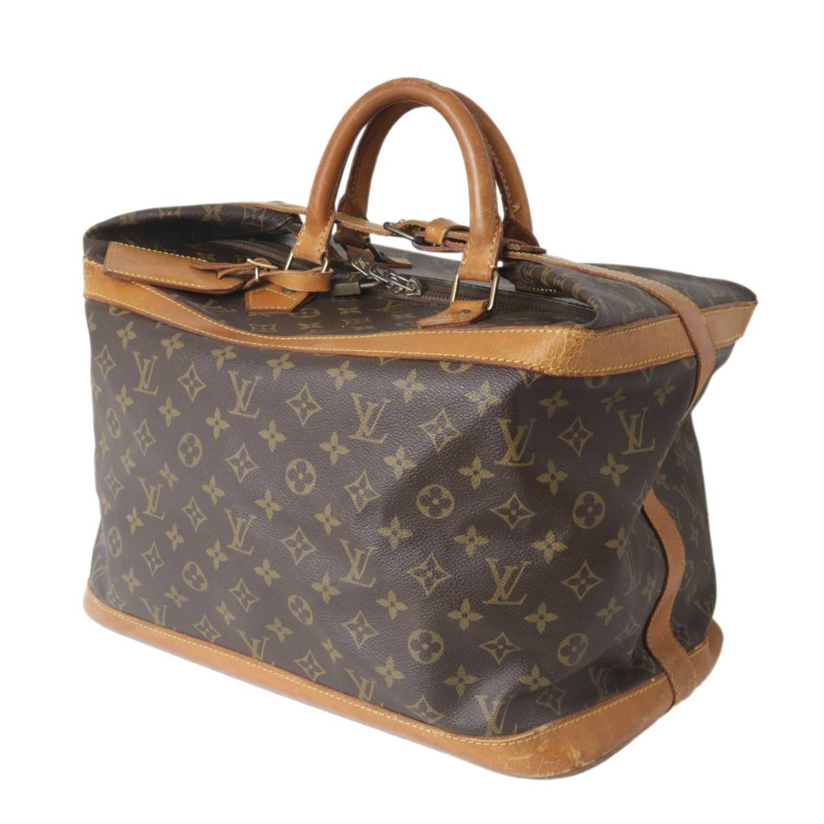 【中古】 LOUIS VUITTON ルイヴィトン クルーザーバッグ40 旅行かばん ボストンバッグ モノグラム ブラウン M41138 Cランクの画像1