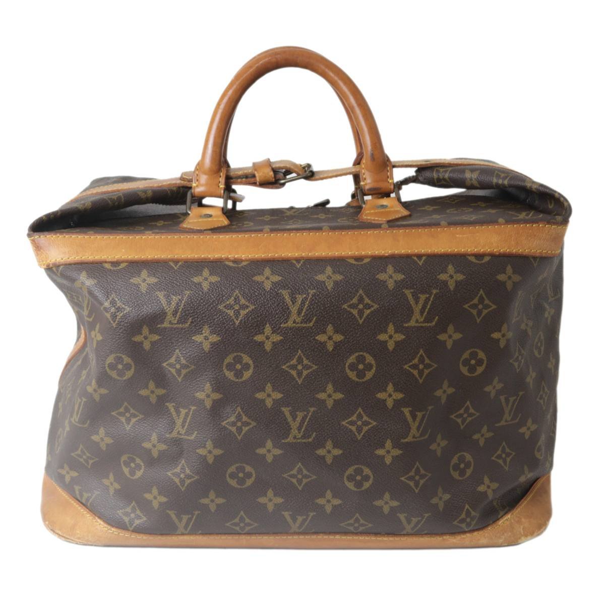 【中古】 LOUIS VUITTON ルイヴィトン クルーザーバッグ40 旅行かばん ボストンバッグ モノグラム ブラウン M41138 Cランクの画像3