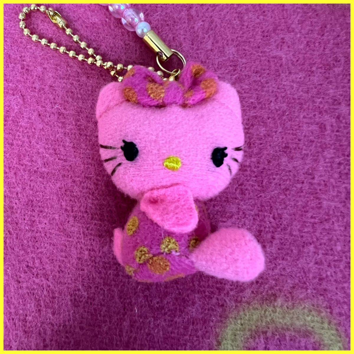 ★中古★HELLO KITTY ハローキティストラップ ★ぬいぐるみ★_画像5