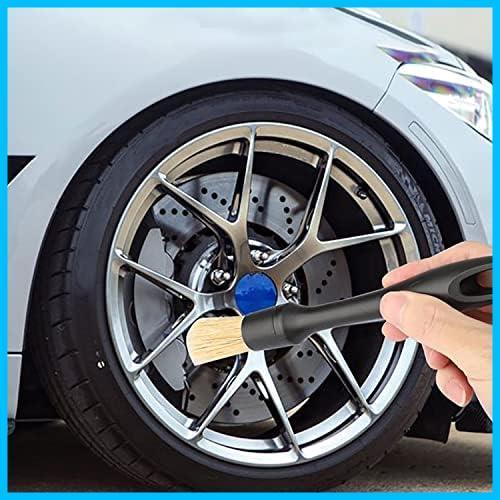 洗車ブラシ ディテーリングブラシ ソフト ミディアム ハード バイク用品 タイヤ掃除 隙間掃除 汚れを取り除くブラ 3本セット_画像5