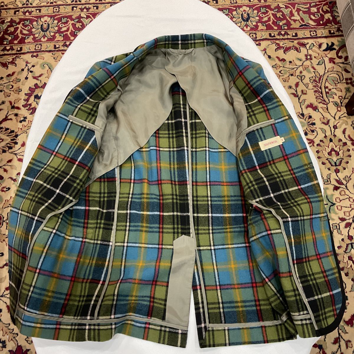 トゥモローランド　テーラードジャケット サイズ　 L カシミヤ5%_画像2