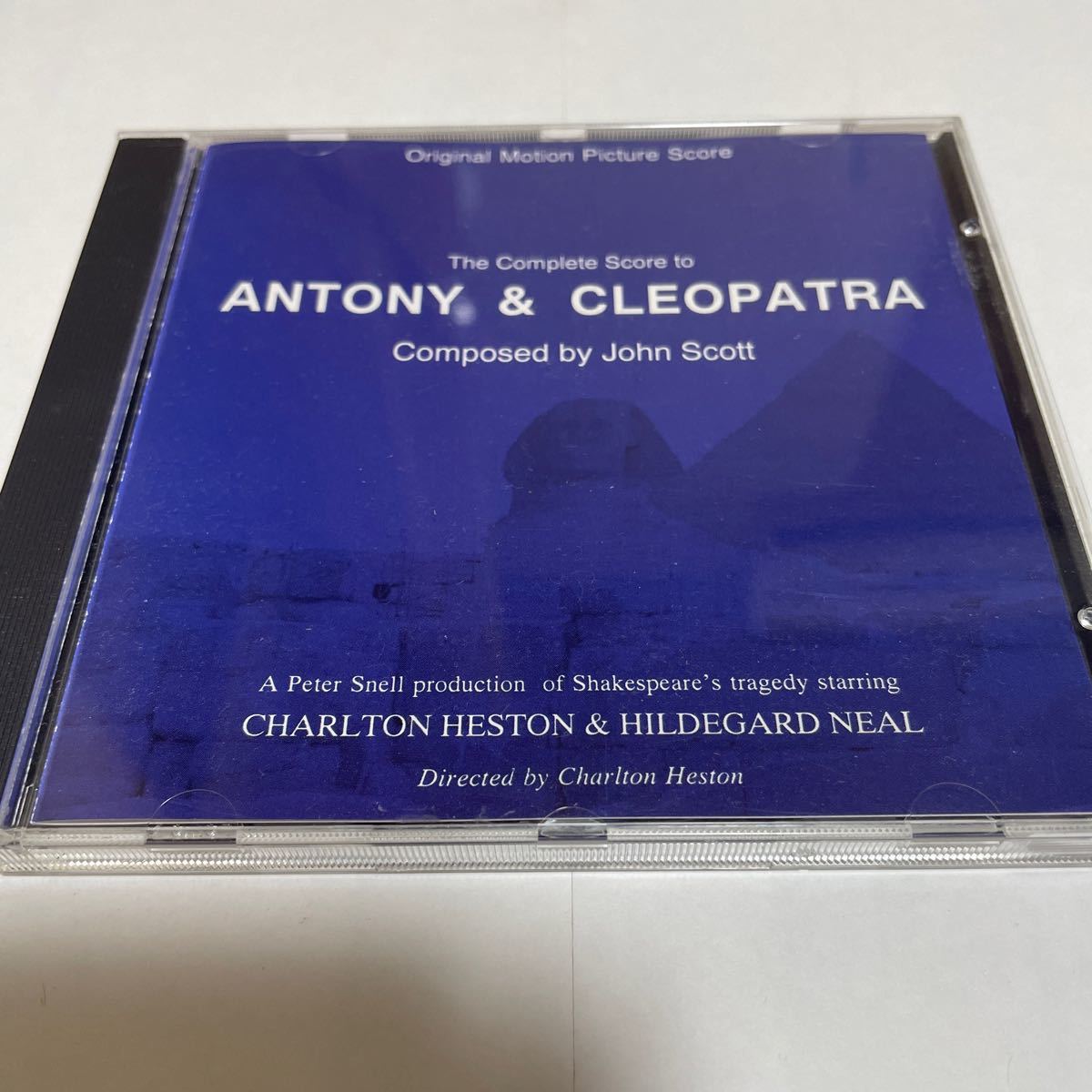 CD「The Complete Score To Antony & Cleopatra_画像1