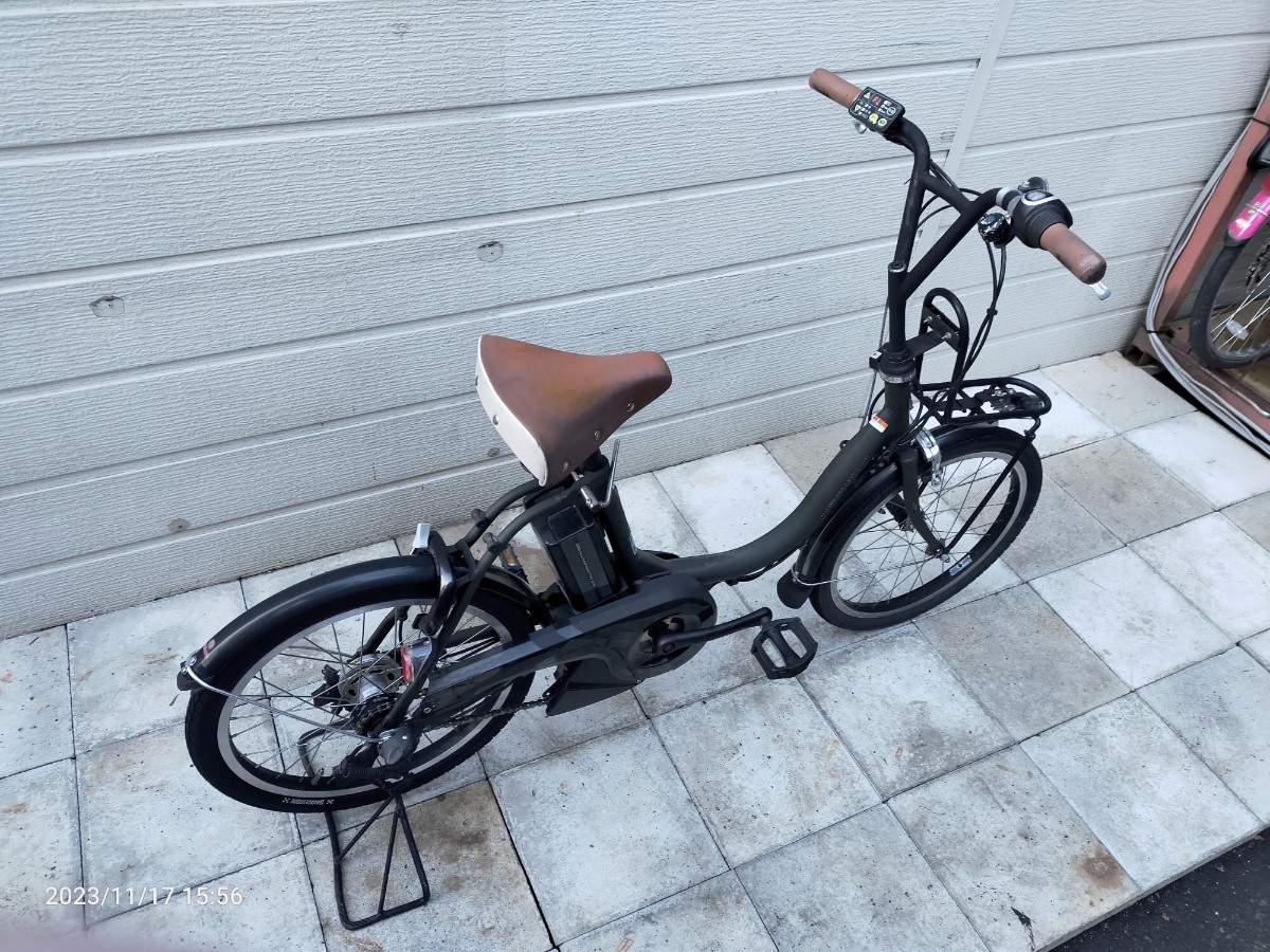 ヤマハ PAS CITY C 電動アシスト自転車 XOLE 2015年 20インチ 内装3段変速 (バッテリー・充電器 付)整備済み自転車 D4111702の画像7