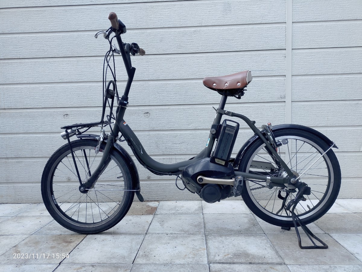 ヤマハ PAS CITY C 電動アシスト自転車 XOLE 2015年 20インチ 内装3段変速 (バッテリー・充電器 付)整備済み自転車 D4111702の画像2