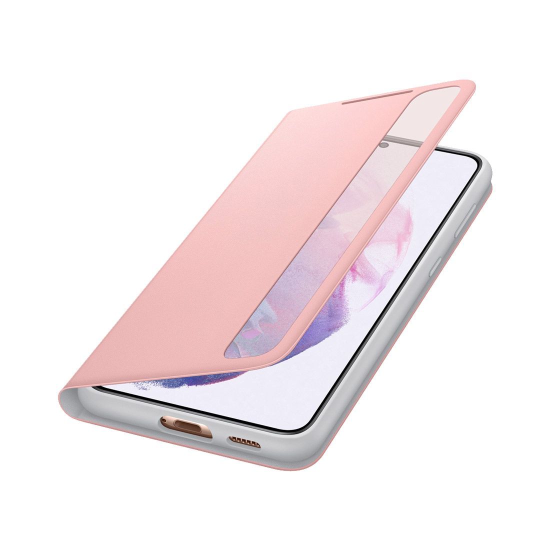 Galaxy S21+ Puls 5G ◆ SMART CLEAR VIEW COVER/ピンク [Samsung 純正ケース 並行輸入品] カバー 1_画像3