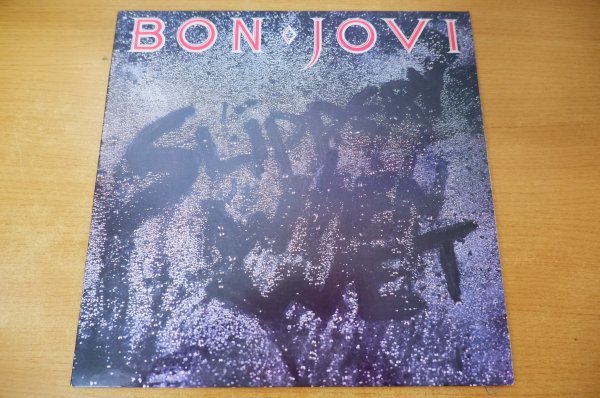 G2-303＜LP/US盤/美品＞ボン・ジョヴィ Bon Jovi / Slippery When Wet_画像1