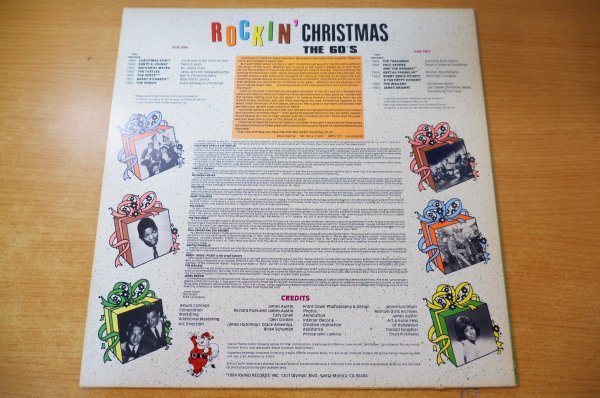 H2-259＜LP/US盤/美品＞「Rockin' Christmas The 60's」Christmas Spirit/Santo & Johnny/The Turtles/James Brown_画像2
