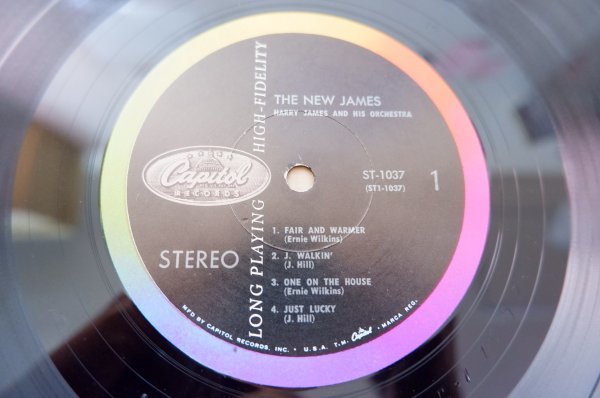 J2-142＜LP/US盤/美盤＞Harry James And His Orchestra / The New James_画像4