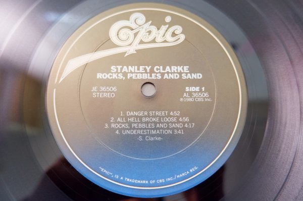 K2-290＜LP/US盤/美盤＞スタンリー・クラーク Stanley Clarke / Rocks, Pebbles And Sandの画像4