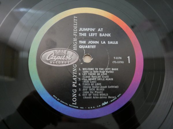 J2-312＜LP/US盤＞The John La Salle Quartet / Jumpin' At The Left Bank_画像4
