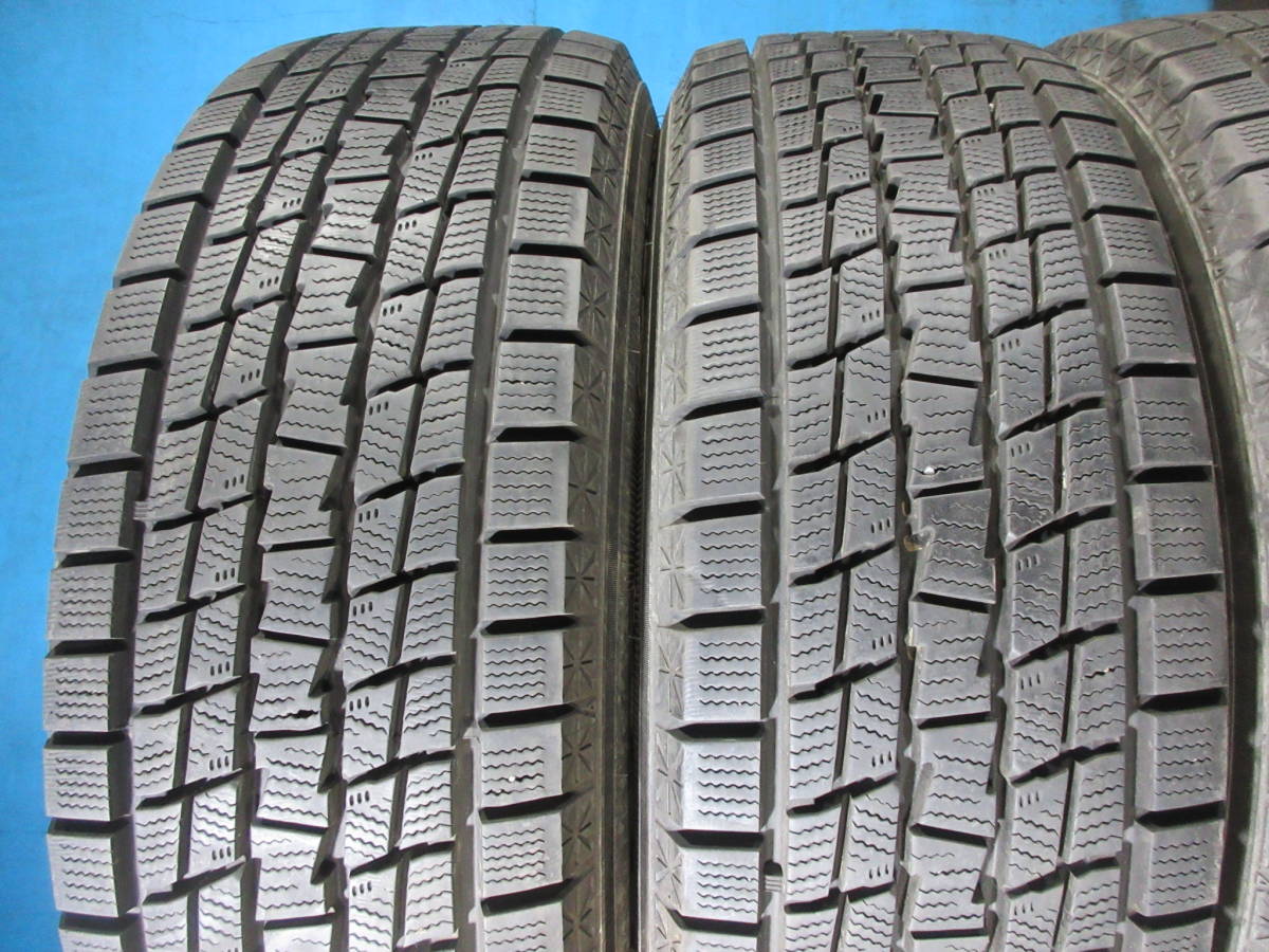 残溝90％ GOODYEAR グッドイヤー アイスナビ ICENAVI SUV 225/65R17 102Q 4本 №06646D 室内保管 スノータイヤ スタッドレス 冬タイヤ_画像2