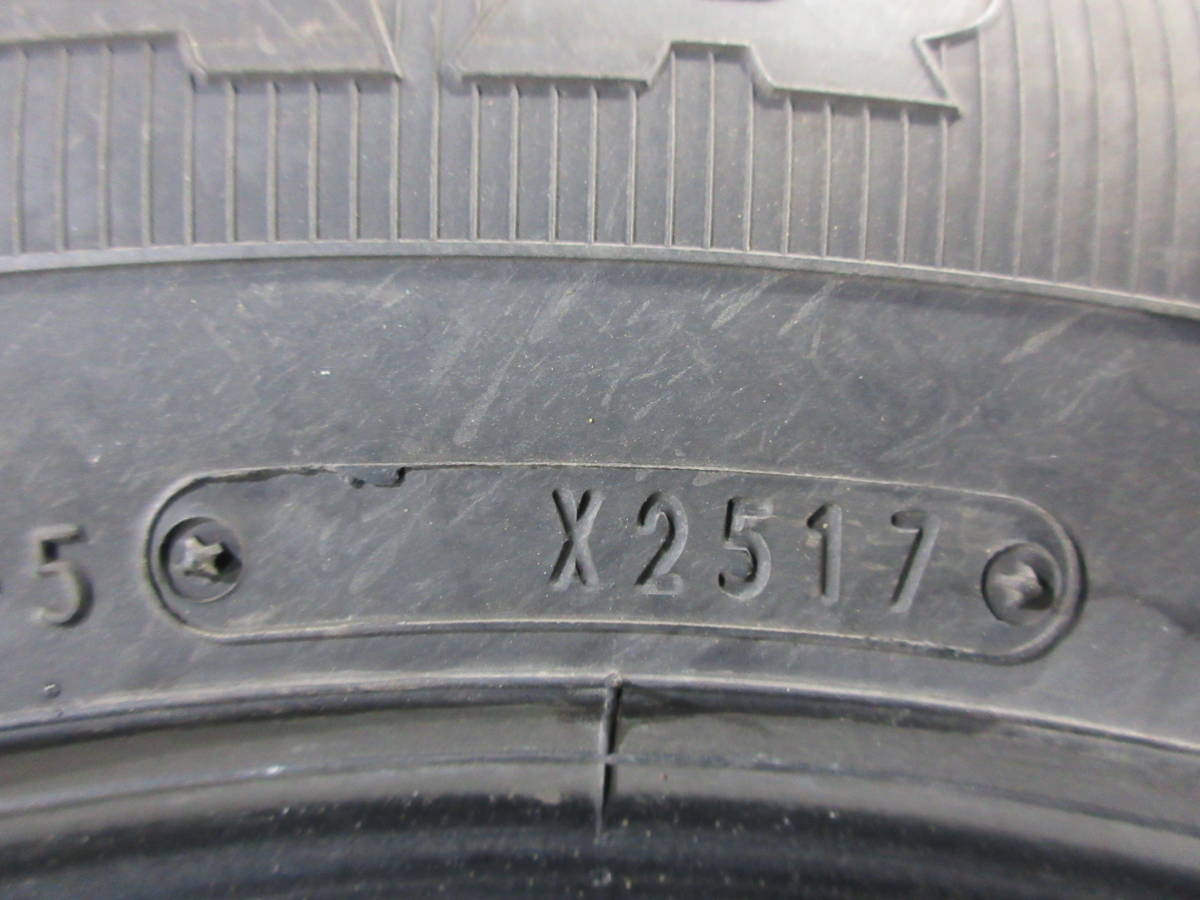 残溝90％ GOODYEAR グッドイヤー アイスナビ ICENAVI SUV 225/65R17 102Q 4本 №06646D 室内保管 スノータイヤ スタッドレス 冬タイヤ_画像10