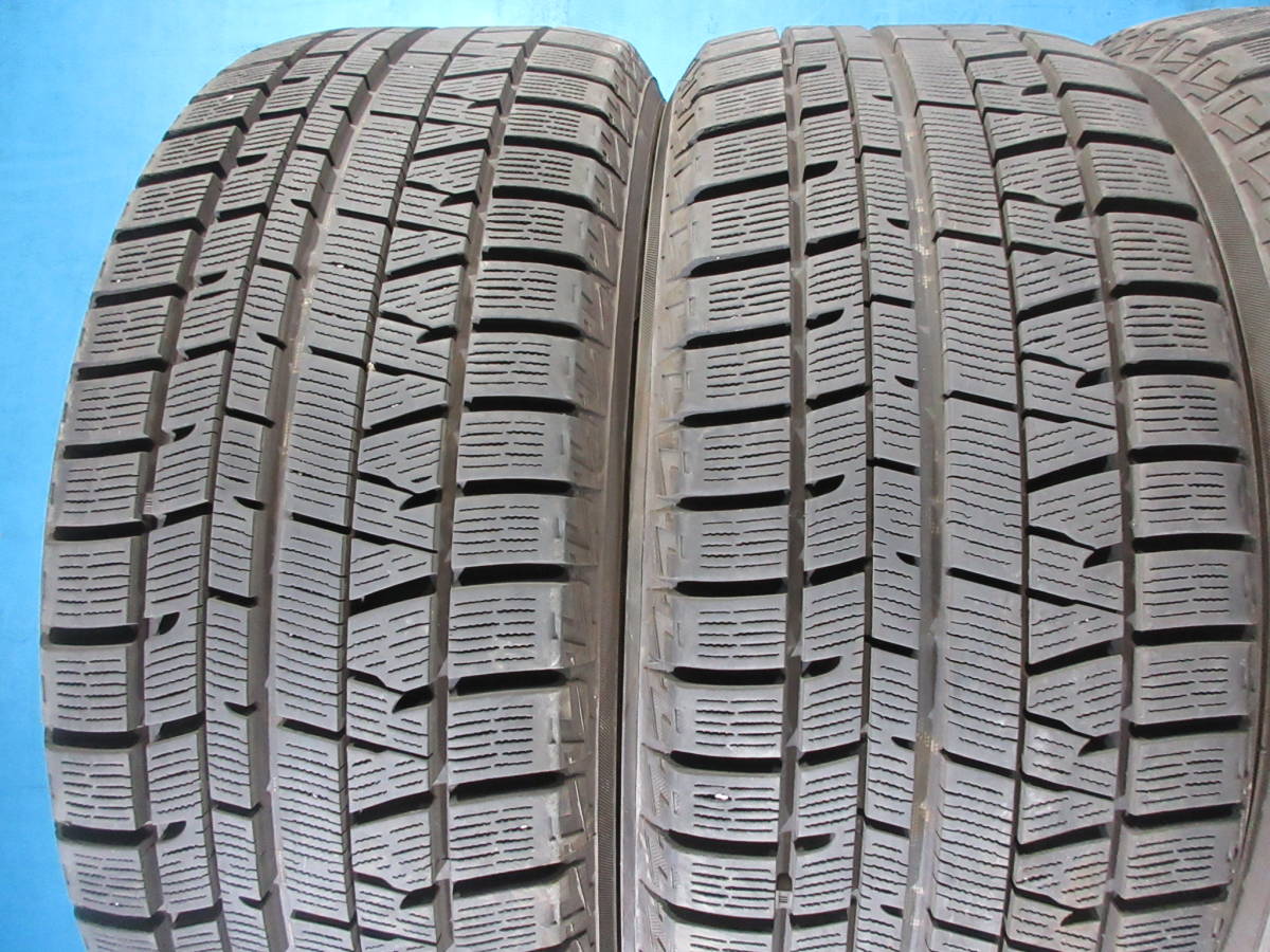 残溝80％ 2018年製 ヨコハマ アイスガード YOKOHAMA ice GUARD iG50PLUS 215/50R17 91Q 4本 №06710E 室内保管 スタッドレス 冬タイヤ_画像2