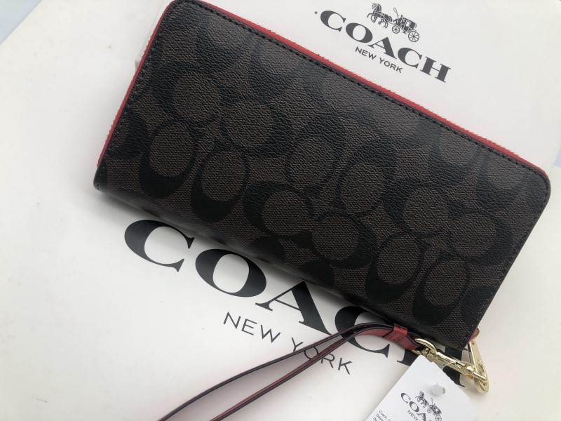 コーチ COACH 長財布 財布 シグネチャー アコーディオンラウンドジップウォレット新品f154 c4452_画像5