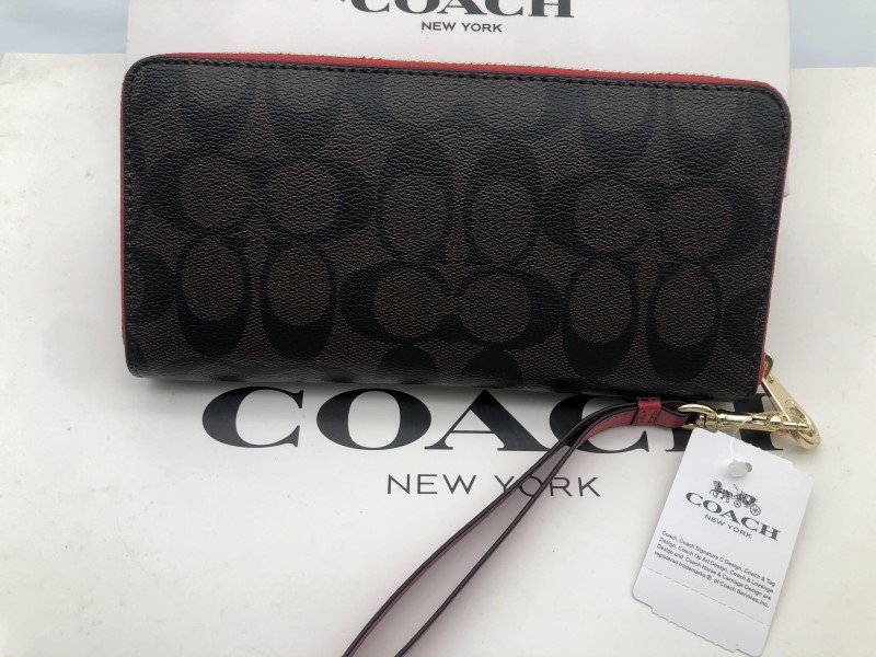 コーチ COACH 長財布 財布 シグネチャー アコーディオンラウンドジップウォレット新品f154 c4452_画像4