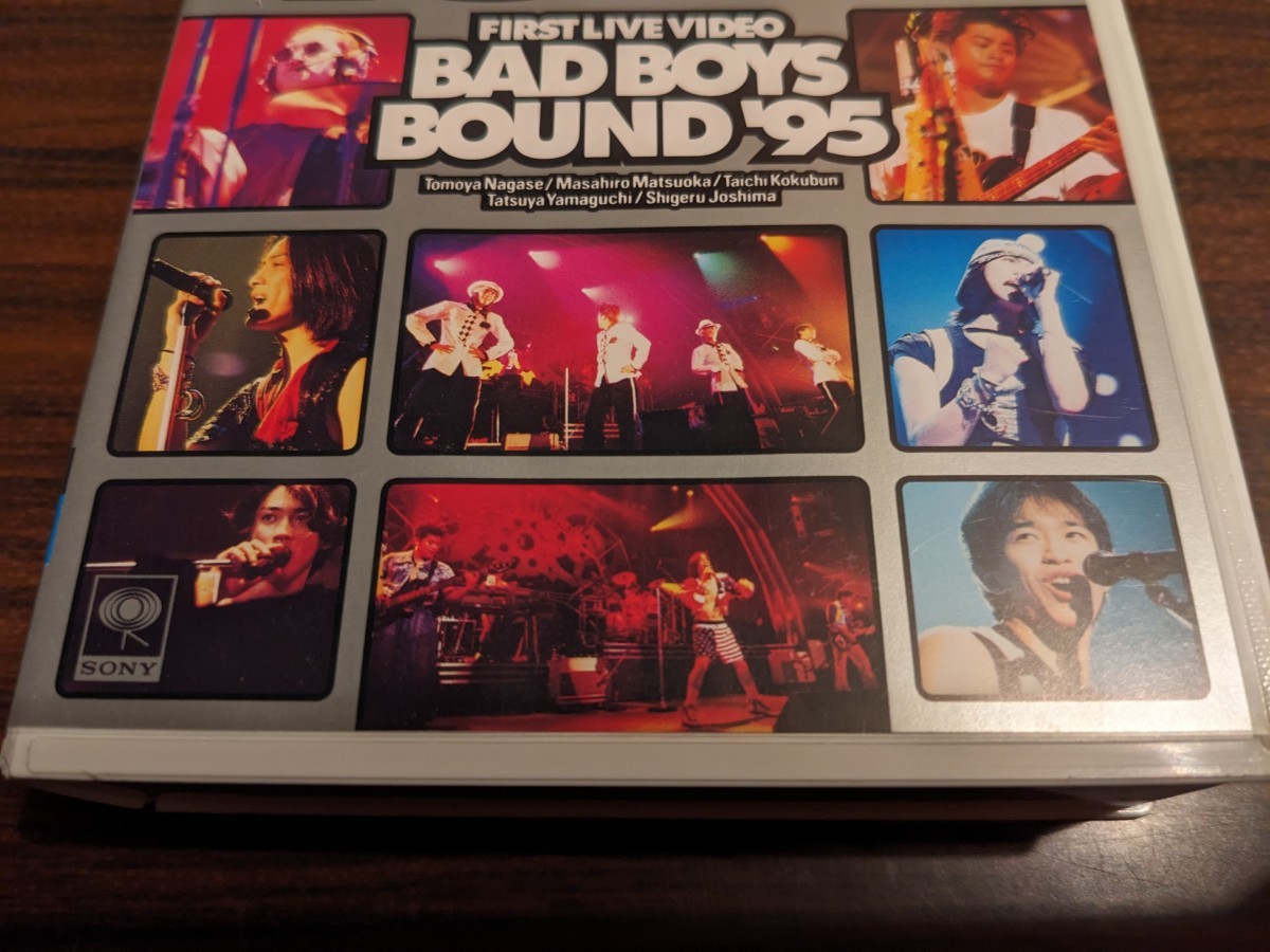 TOKIO トキオ　VHS ビデオ　FIRST LIVE VIDEO BAD BOYS BOUND 95 ポスター付　動作確認済_画像7