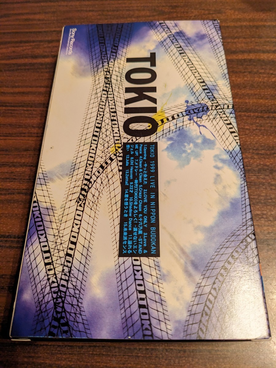 TOKIO トキオ　VHS ビデオ　TOKYO 1999 LIVE IN 日本武道館　~君を想うとき~　動作確認済_画像2