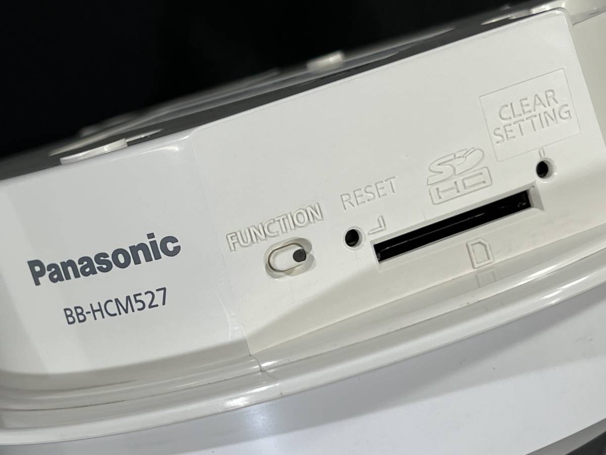 □ Panasonic パナソニック BB-HCM527 ネットワークカメラ ACアダプター無 【通電確認のみ】□ W02-1101D_画像10