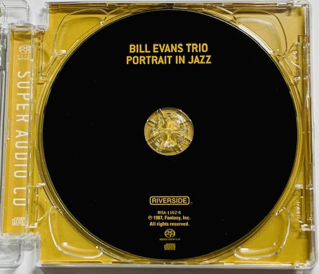 HYBRID SACD☆Bill Evans Trio/Portrait In Jazz 高音質盤 DSD RISA-1162-6 1円～ 廃盤レア♪ ビル エヴァンス ポートレイト ハイブリッド_画像2