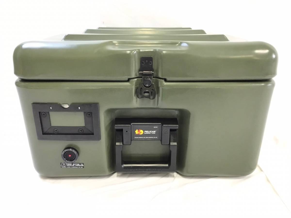 【米軍放出品】☆美品 ペリカン/ハーディッグ キャスター付ハードケース ツールボックス 道具箱 ミリタリー サバゲー(180)HK24AK-3#23_画像3