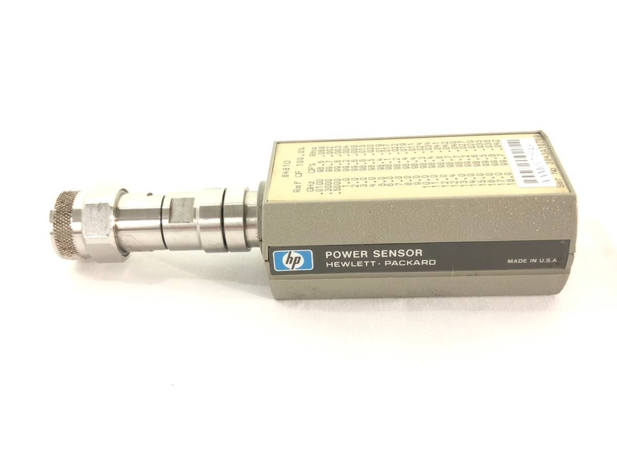 【米軍放出品】Agilent パワーセンサ センサースイッチ POWER SENSOR 8481D (コンパクト) ☆BK27HK-2#23_画像6