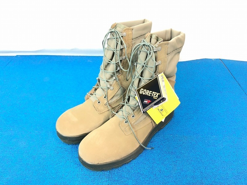 限定値下げ【米軍放出品☆新品 Belleville コンバットブーツ AFTW 14.0R(32cm) GORE-TEX/ゴアテックス ビブラムソール メンズ (80)☆CK10D_画像1