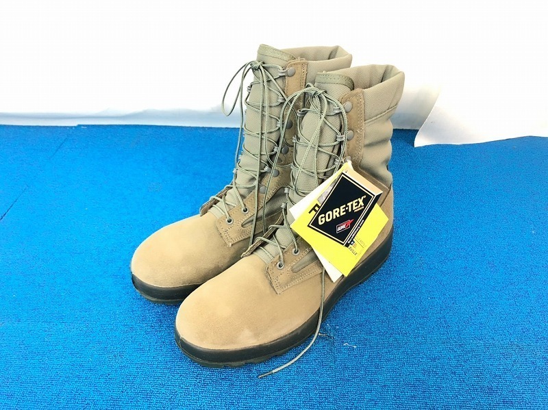 【米軍放出品】☆新品 Belleville コンバットブーツ 13.0R(31cm) GORE-TEX/ゴアテックス AFTW ビブラムソール メンズ (80)☆CK13C_画像1